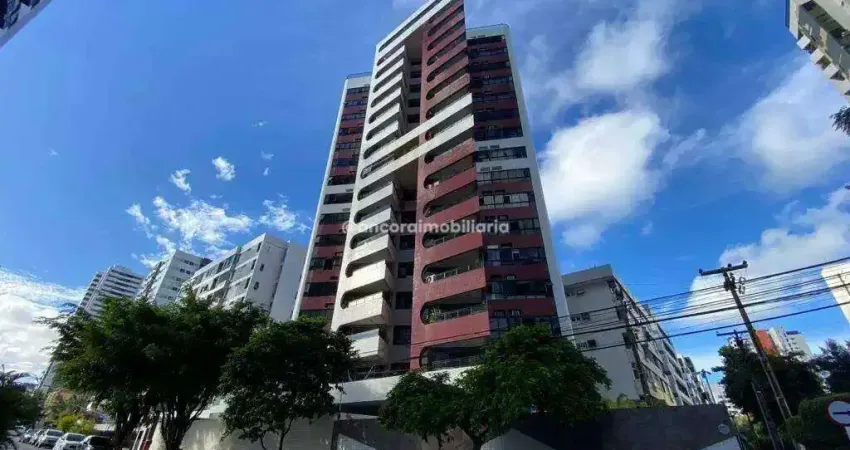 Apartamento para aluguel, 3 quartos, 2 suítes, 2 vagas, boa viagem - recife/pe