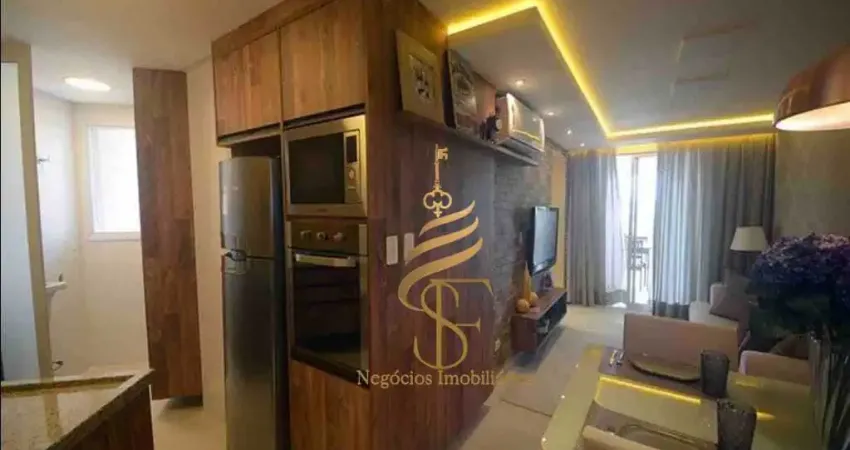 Lindo apto 2dorm. em cond. com amplo lazer, enseada - guarujá