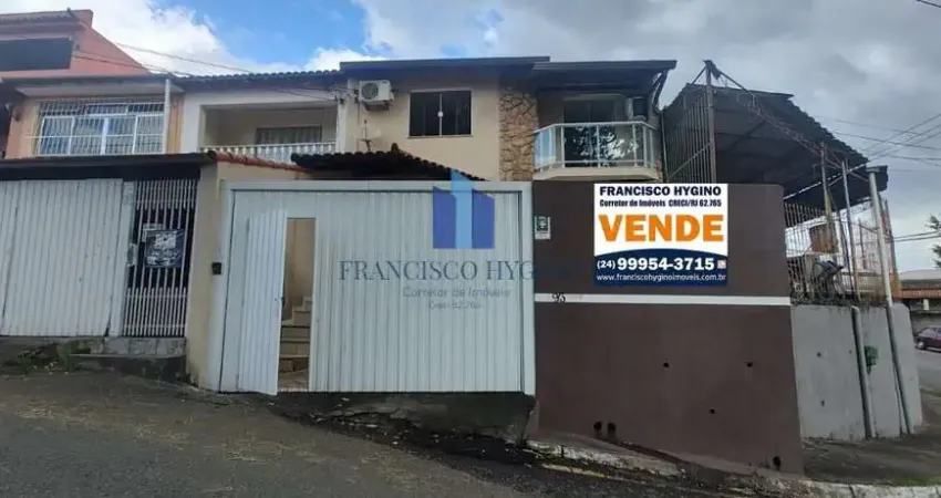Casa para venda em volta redonda, conforto, 3 dormitórios, 1 suíte, 3 banheiros, 6 vagas