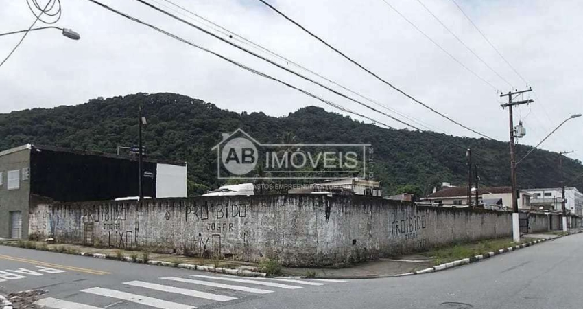 Terreno comercial à venda na Vila São Jorge, Santos 
