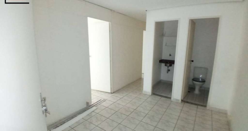 Excelente  Salas Comercial com Divisórias, 1 Copa, 2 Banh, 1 Vaga, 40m