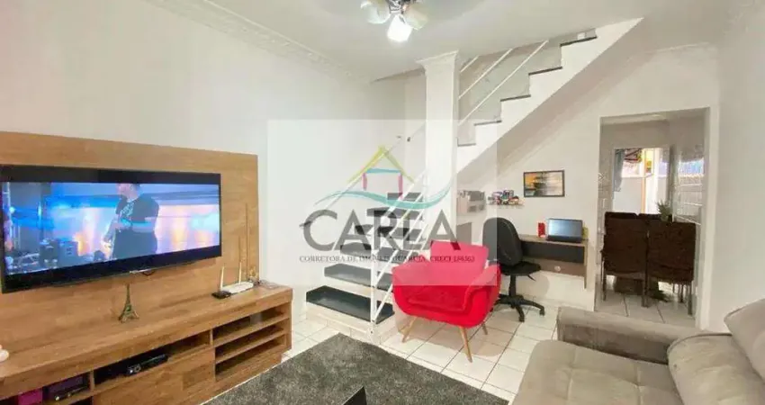 Sobrado de Condomínio com 2 dorms, Vila Áurea (Vicente de Carvalho), Guarujá - R$ 290 mil, Cod: 935