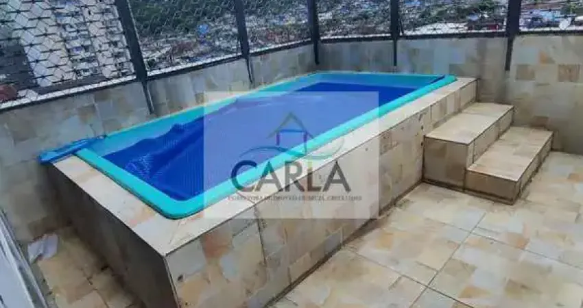 Cobertura com 3 quartos, Jardim Belmar, Guarujá - R$ 490 mil, Cod: 1137