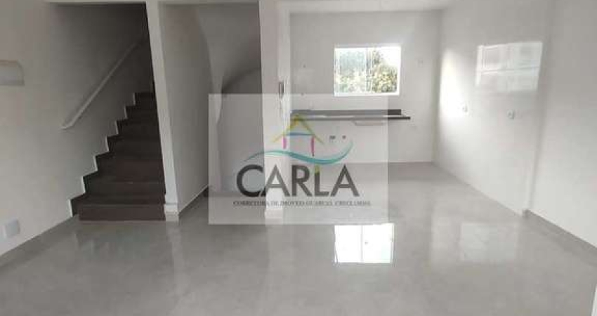 Sobrado de Vila com 2 quartos, Jardim Cunhambebe (Vicente de Carvalho), Guarujá - R$ 400 mil, Cod: 1172