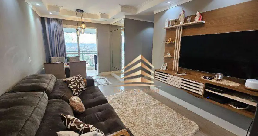 Apartamento a venda no Forever Resort com 2 dormitórios 1 suíte terraço gourmet com churrasqueira e 1 vaga coberta na Vila Barros - Guarulhos/SP