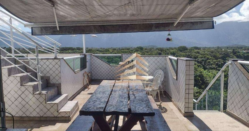 Apartamento Duplex, 180 m² - venda por R$ 1.490.000,00 ou aluguel por R$ 4.987,00/mês - Boracéia - Bertioga/SP
