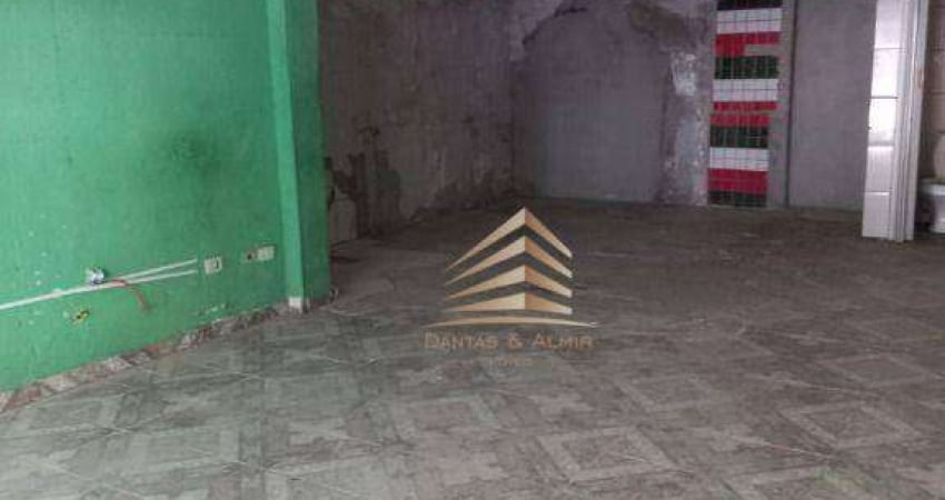 Salão para alugar, 40 m² por r$ 2.480,00/mês - jardim vila galvão - guarulhos/sp