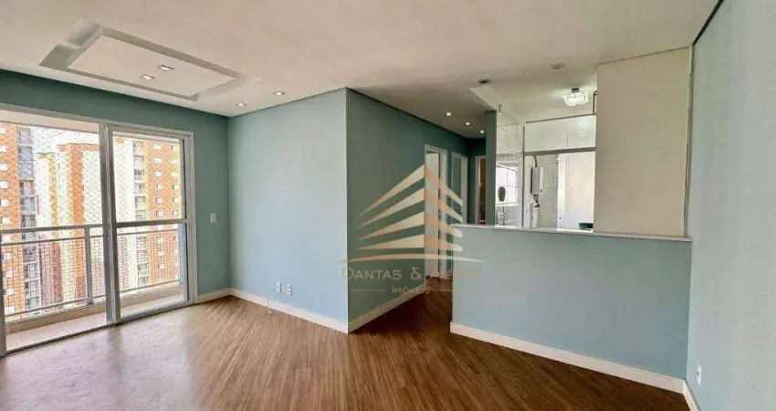 Apartamento com 2 dormitórios para alugar, 50 m² por R$ 3.120,00/mês - Jardim Flor da Montanha - Guarulhos/SP