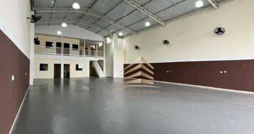 Galpão para alugar, 480 m² por r$ 15.150,00/mês - cidade jardim cumbica - guarulhos/sp