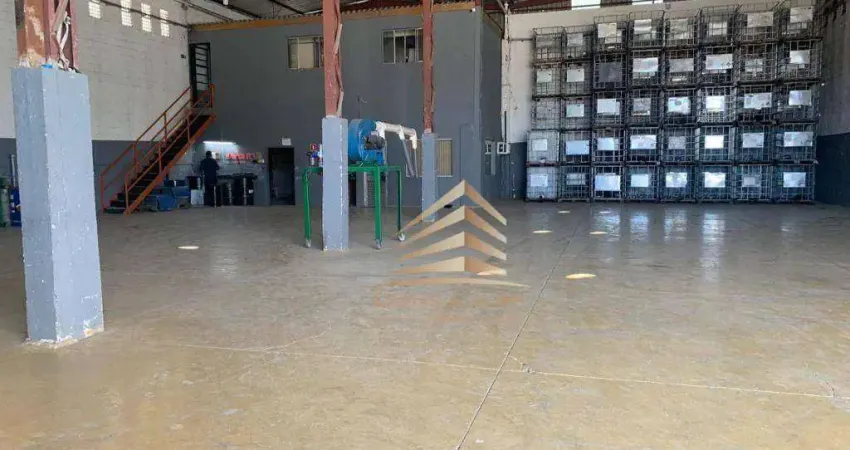 Galpão para alugar, 680m² área construída, 500m² pátio, 1.180,00 terreno, por r$ 17.850/mês - cidade parque são luiz - guarulhos/sp