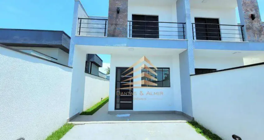 Sobrado à venda, 108 m² por R$ 525.000,00 - Balneário dos Golfinhos - Caraguatatuba/SP
