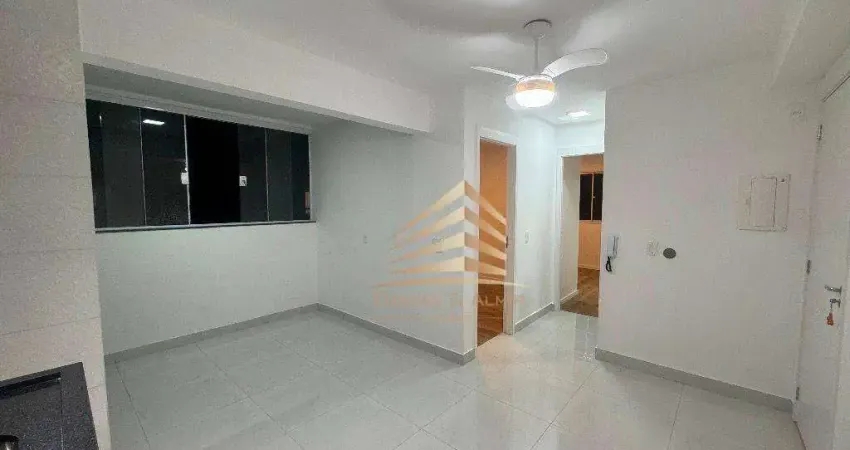 Apartamento com 2 dormitórios para alugar, 44 m² por r$ 2.307,98/mês - vila das bandeiras - guarulhos/sp