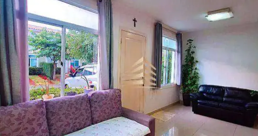 Sobrado em Condomínio Fechado, Villagio Modena, 100m², 3 Dormitórios, 1 Suíte, 2 Vagas.