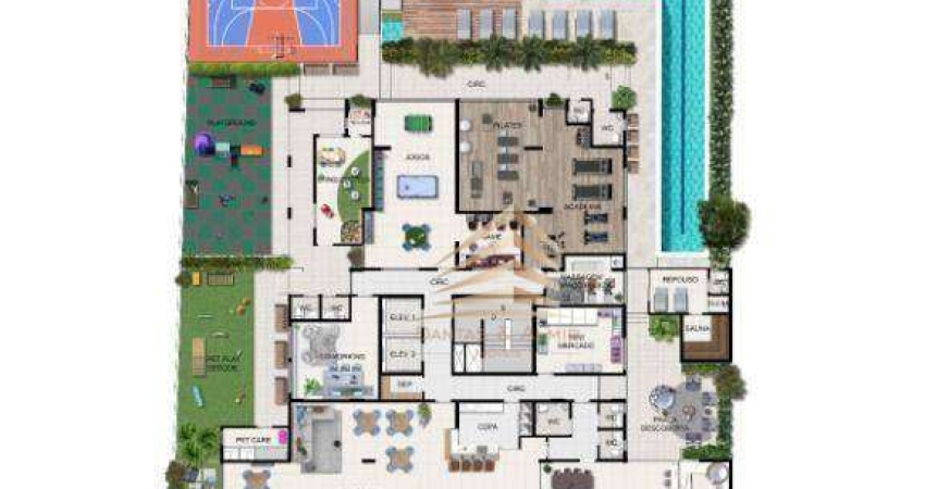 Apartamento à venda, 98 m² por R$ 1.028.096,00 - Centro - Guarulhos/SP