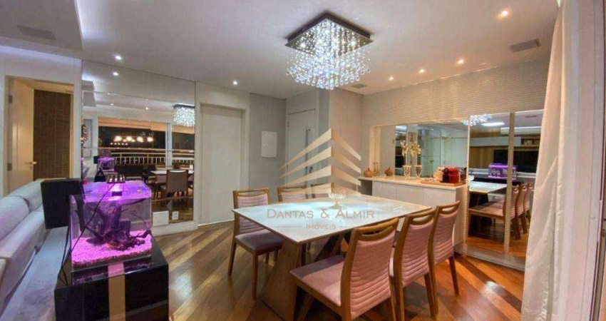 Apartamento na Vila Augusta, 2 Suítes, 2 Vagas, 110m², Condomínio Supera. - Porteira Fechada.