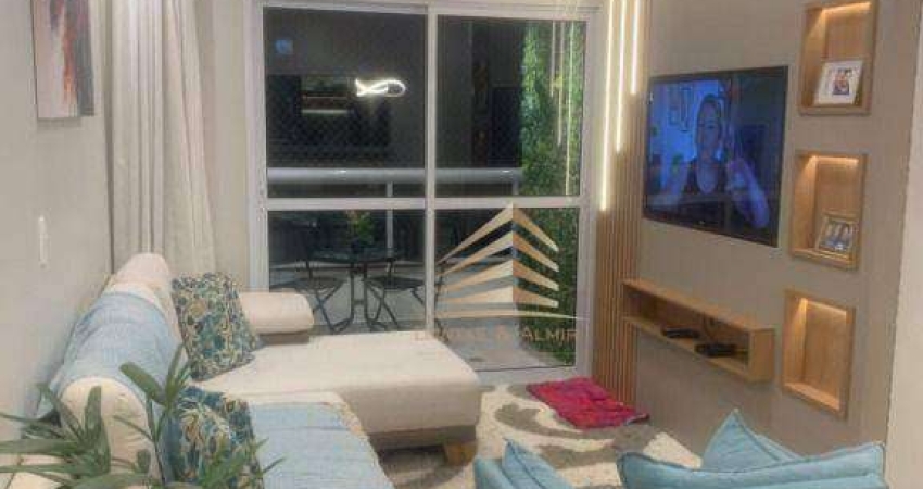 Apartamento com 3 dormitórios à venda, 80 m² por R$ 670.000,00 - Jardim Las Vegas - Guarulhos/SP