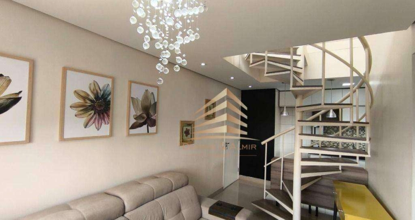 Oportunidade!! Cobertura 86m² com 2 dormitórios à venda,  por R$ 430.000 - Vila Rio de Janeiro - Guarulhos/SP