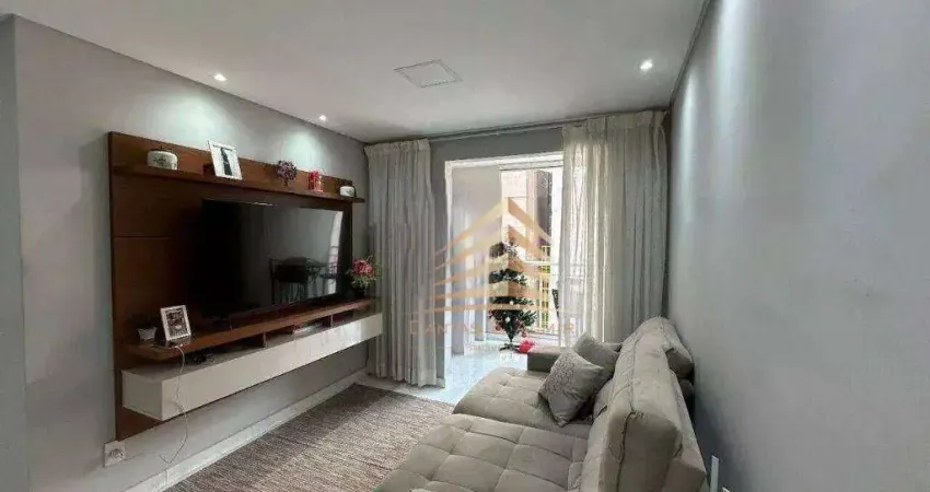 Apartamento 77m² com 3 dormitórios sendo 1 suite, 2 vagas, Estuda permuta por apto de menor valor, à venda R$ 640.000 - Picanco - Guarulhos/SP