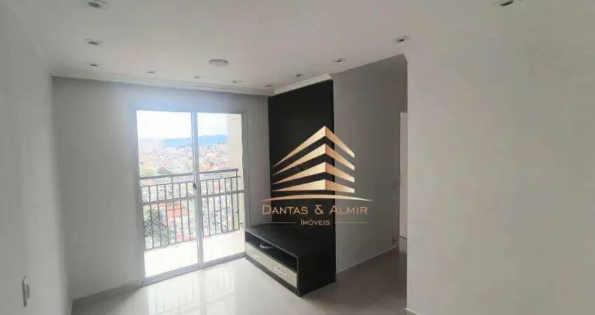 Apartamento com 3 dormitórios sendo 1 suíte, à venda, 56 m² por R$ 360.000 - Cocaia - Guarulhos/SP