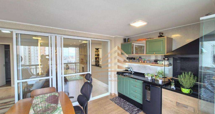 Apartamento à Venda - Condomínio Parque Ventura de 100 m² com 2 dormitórios sendo 1 suíte e closet por R$ 1.166.000 - Jd Flor da Montanha - Guarulhos