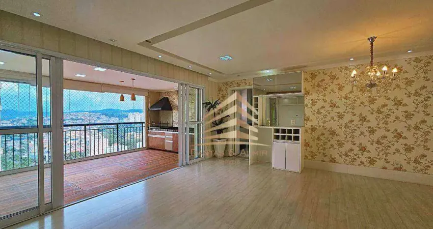 Apartamento, 122 m² - venda por R$ 1.489.000,00 ou aluguel por R$ 8.667,95/mês - Jardim Flor da Montanha - Guarulhos/SP