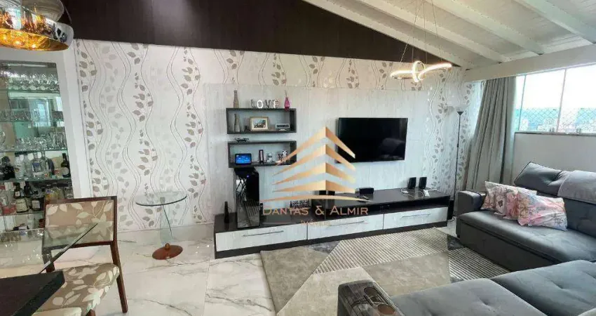 Cobertura à venda, 110 m² por r$ 690.000,00 - vila silveira - guarulhos/sp