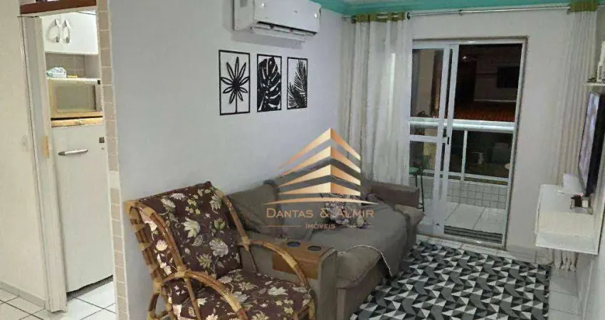 Apartamento com 2 dormitórios à venda, 63 m² por r$ 328.000,00 - vilamar - praia grande/sp