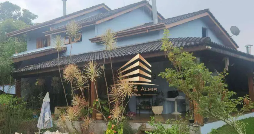 Sobrado à venda, 480 m² por r$ 2.100.000,00 - pedreira - arujá/sp