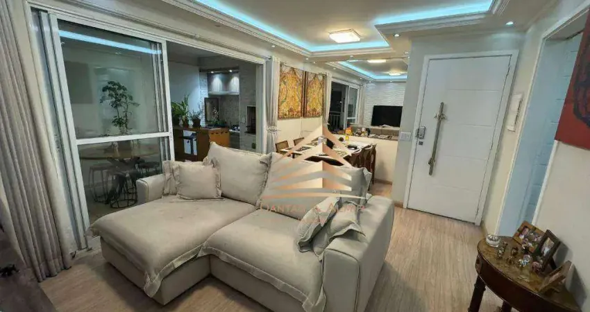 Apartamento com 3 dormitórios à venda, 86 m² por r$ 920.000,00 - vila augusta - guarulhos/sp