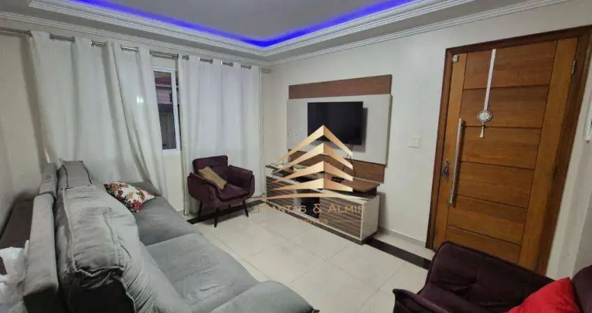 Sobrado para alugar, 135 m² por r$ 5.095,85/mês - vila nossa senhora de fátima - guarulhos/sp