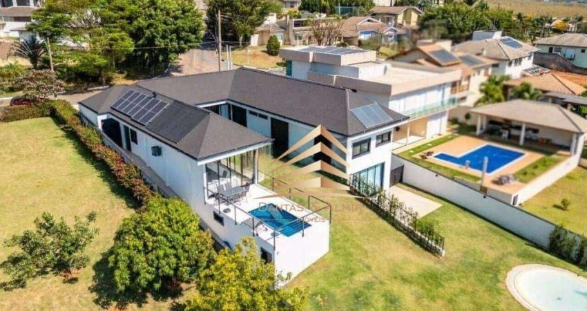 Chácara com 3 suítes à venda, 1000 m² por r$ 3.300.000 - terras da fazenda santana - atibaia/sp