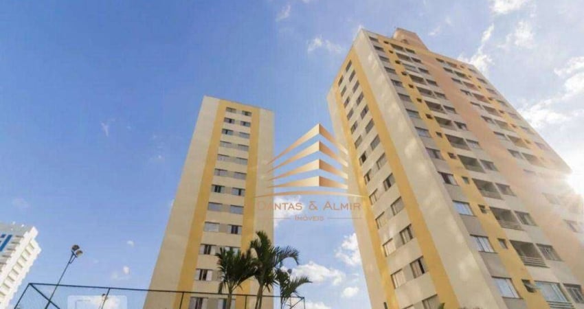 Alugo apartamento com 2 dormitórios 1 vaga e depósito privativo no condomínio amazonas, centro de guarulhos