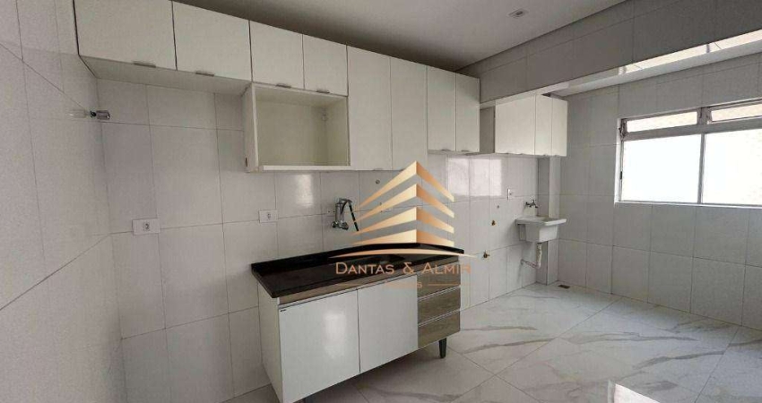 Apartamento com 2 dormitórios para alugar, 65 m² por R$ 2.545,00/mês - Vila Augusta - Guarulhos/SP