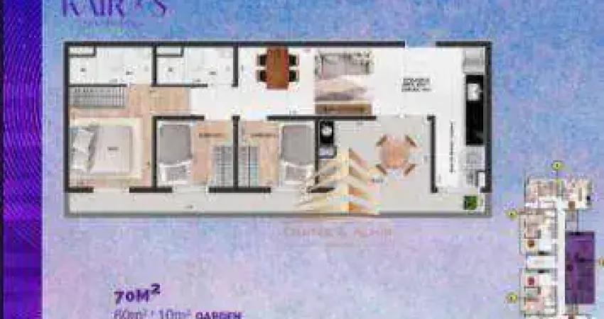 Apartamento com 2 dormitórios à venda Com 55 m² por R$ 420.750 - Vila Rosália - Guarulhos/SP