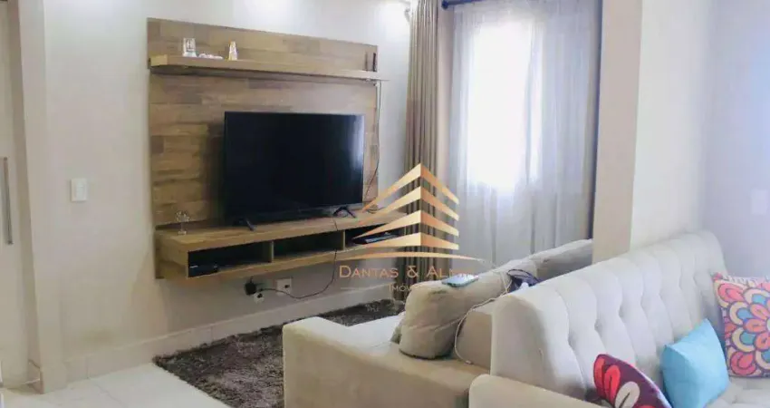 Apartamento a venda no condomínio suprema, 75m², com lazer, 2 dormitórios e com 1 suíte, próximo do centro de guarulhos, shopping internacional