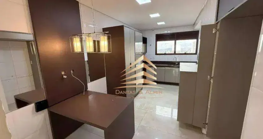 Apartamento com 4 dormitórios, 200 m² - venda por r$ 1.250.000,00 ou aluguel por r$ 9.119,67/mês - jardim são jorge - guarulhos/sp