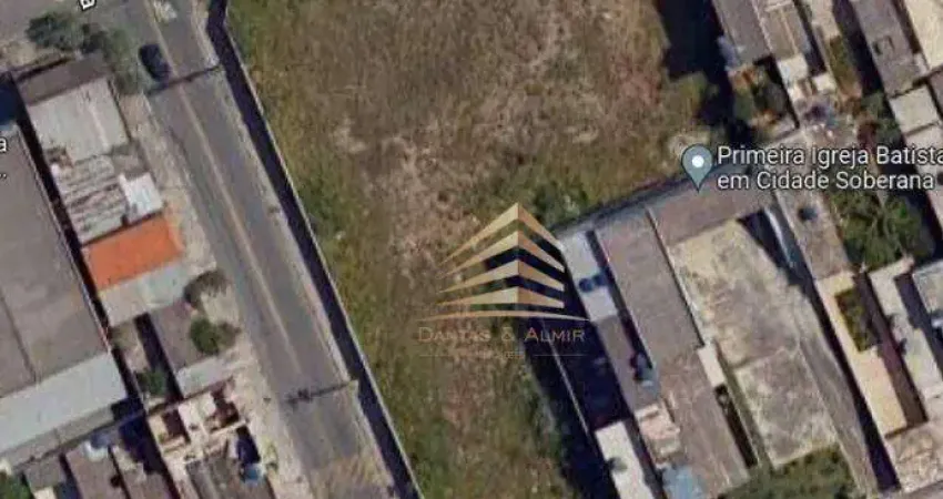 Terreno à venda, 2900 m² por R$ 5.220.000,00 - Cidade Soberana - Guarulhos/SP