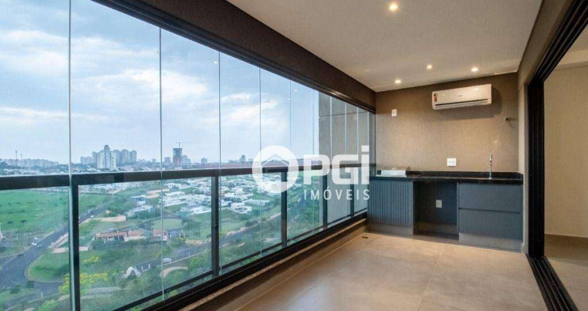 Apartamento com 3 dormitórios para alugar, 118 m² por R$ 6.706,71/mês - Jardim Olhos D'Água - Ribeirão Preto/SP