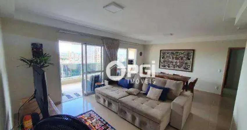 Apartamento para alugar, 123 m² por r$ 6.000,00/mês - jardim irajá - ribeirão preto/sp