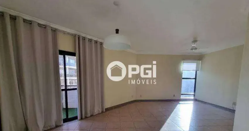 Apartamento com 3 dormitórios para alugar, 156 m² por R$ 4.637,11/mês - Centro - Ribeirão Preto/SP