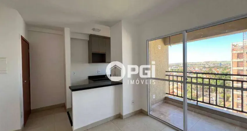 Apartamento com 1 dormitório para alugar, 40 m² por R$ 2.104,00/mês - Ribeirânia - Ribeirão Preto/SP