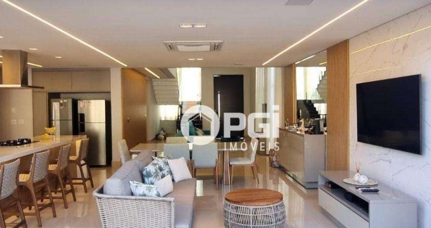 Sobrado com 3 dormitórios à venda, 305 m² por R$ 3.200.000,00 - Alphaville III - Ribeirão Preto/SP
