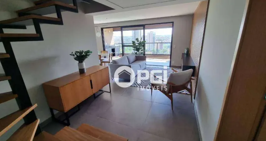 Apartamento Duplex com 2 dormitórios à venda, 118 m² por R$ 870.000,00 - Jardim Olhos D'Água - Ribeirão Preto/SP
