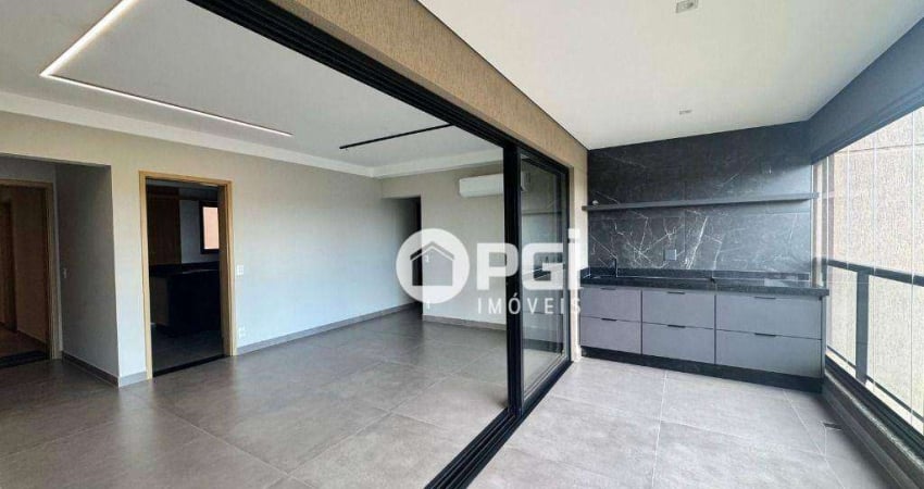 Apartamento com 3 dormitórios para alugar, 118 m² por R$ 6.796,71/mês - Jardim Olhos D'Água - Ribeirão Preto/SP