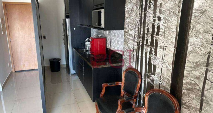 Flat com 1 dormitório para alugar, 44 m² por R$ 2.465,00/mês - Jardim Botânico - Ribeirão Preto/SP