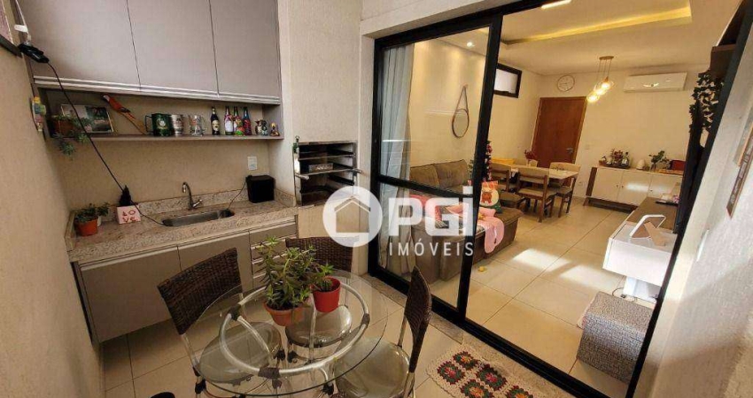 Apartamento com 2 dormitórios, 77 m² - venda por R$ 430.000,00 ou aluguel por R$ 3.055,00/mês - Jardim Botânico - Ribeirão Preto/SP