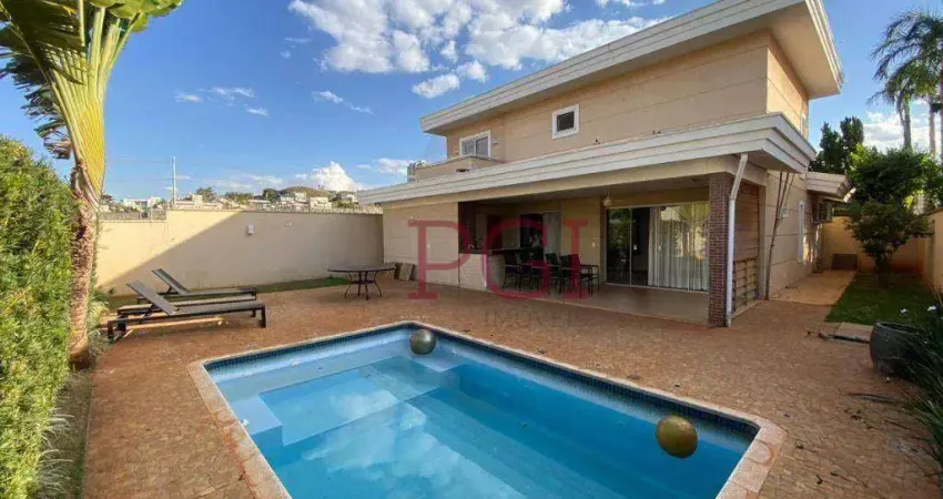 Sobrado com 3 dormitórios para alugar, 320 m² por r$ 10.800,00/mês - vila do golf - ribeirão preto/sp