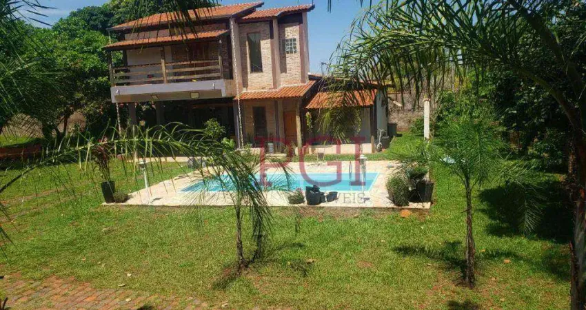 Chácara com 3 dormitórios à venda, 2000 m² por r$ 950.000,00 - jardim ouro branco - ribeirão preto/sp