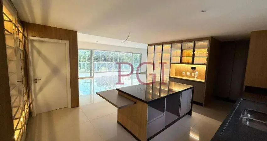Apartamento com 5 dormitórios, 322 m² - venda por r$ 2.890.000 ou aluguel por r$ 22.412/mês - vila do golf - ribeirão preto/sp