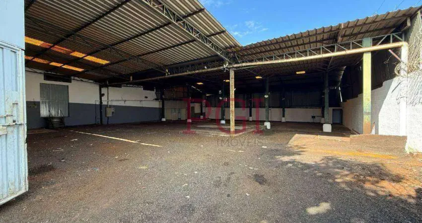 Galpão para alugar, 943 m² por r$ 9.421/mês - vila mariana - ribeirão preto/sp